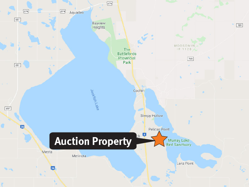 Lake lot for sale at Murray Lake, Cochin, SK Ritchie Bros. Auctioneers